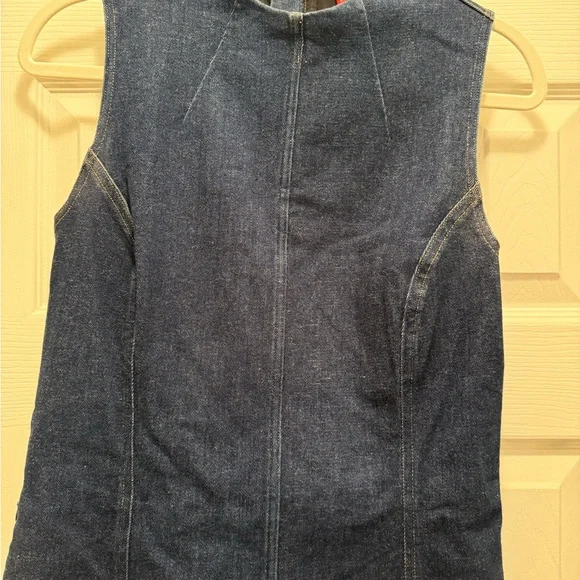 Spanx Denim Seamed Shift Dress - Picture 2 of 7
